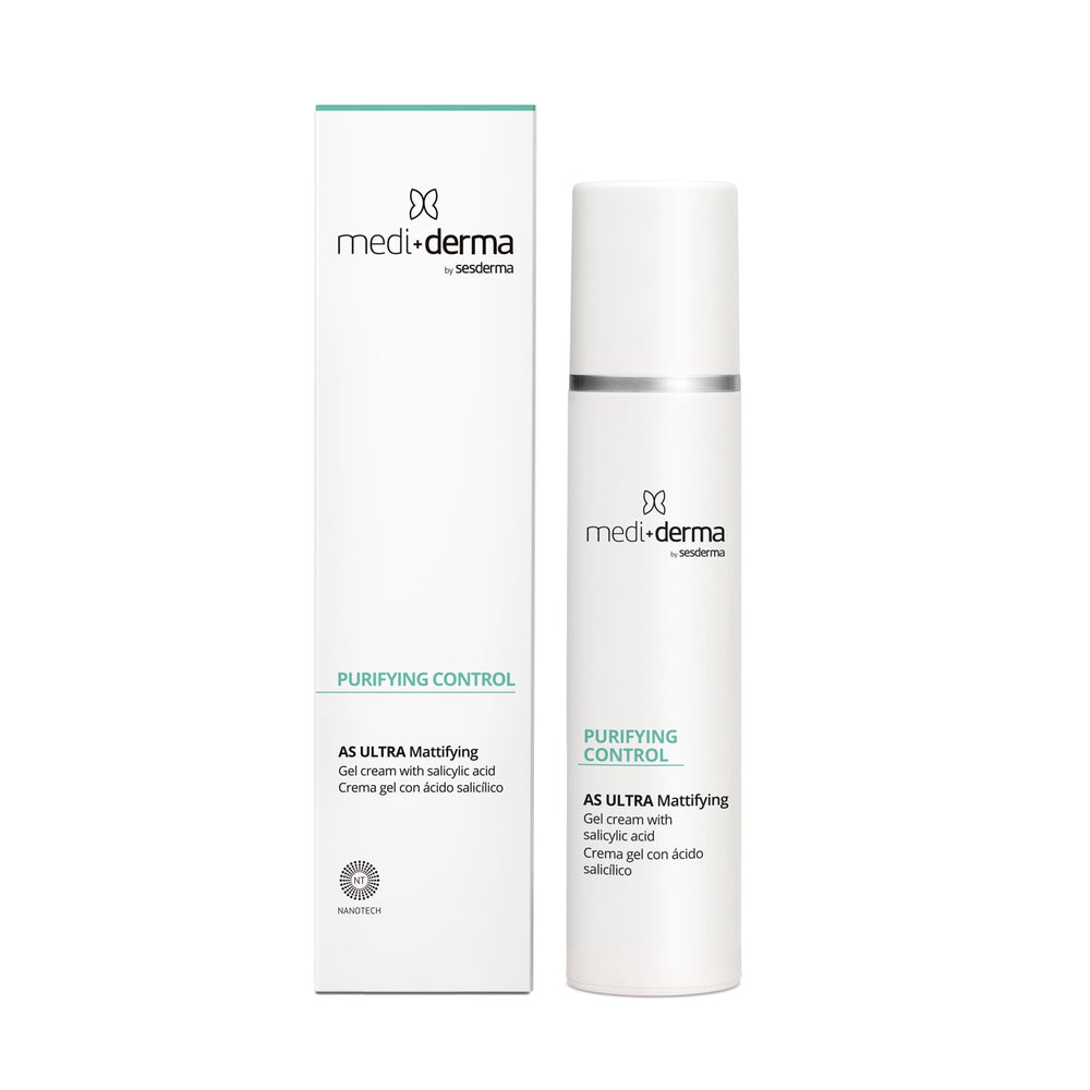 PURIFYING CONTROL AS Ultra sebumą reguliuojantis gelinis veido kremas, 50 ml