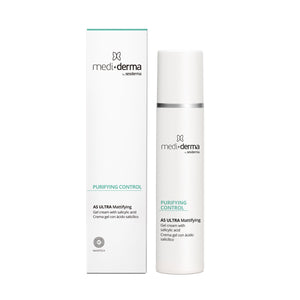 PURIFYING CONTROL AS Ultra sebumą reguliuojantis gelinis veido kremas, 50 ml