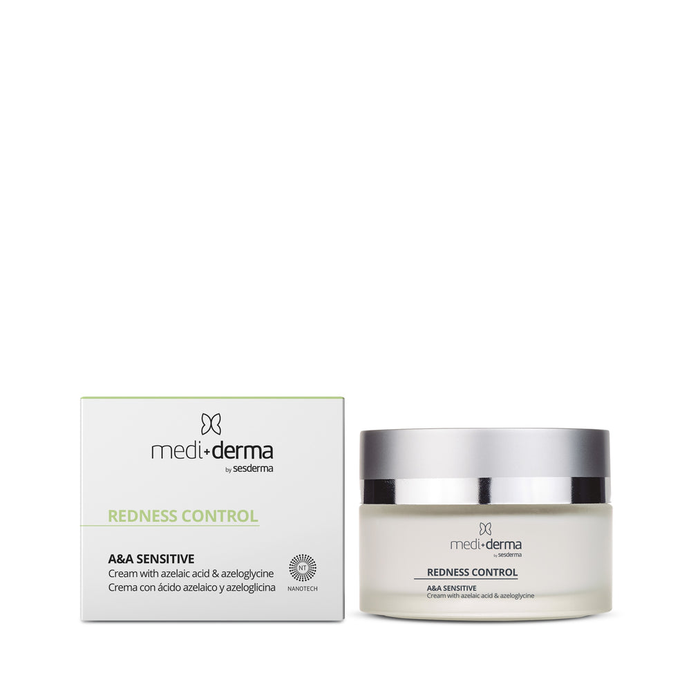 Mediderma REDNESS CONTROL A&A Sensitive kremas nuo raudonio, 50 ml