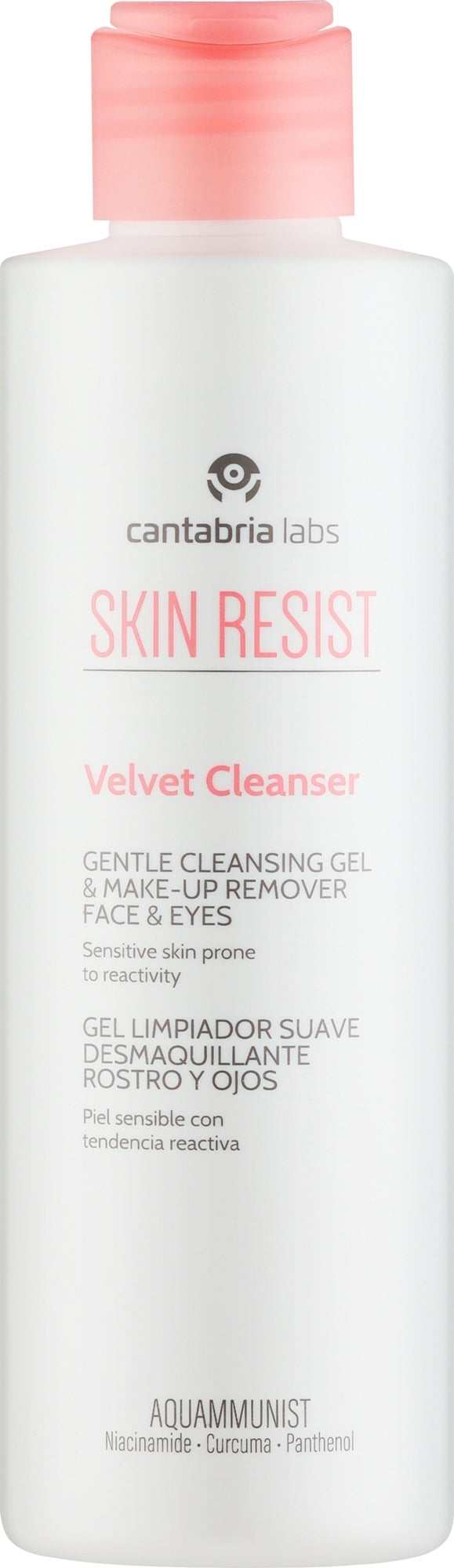 SKIN RESIST Velvet veido prausiklis 200 ml, pagrindinė produkto nuotrauka