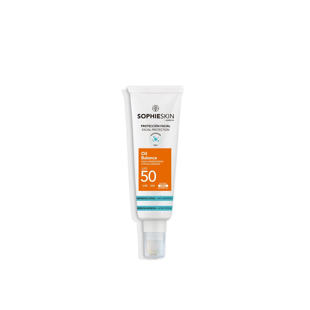 Sophieskin Oil Balance SPF 50 sebumą reguliuojantis apsauginis veido kremas nuo saulės, 50 ml