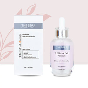 THESERA 7.2 Revital Cell serumas, 50 ml, dėžutė ir buteliukas