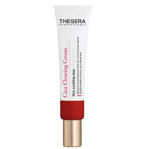 THESERA CICA valomasis veido kremas, 20 ml – tūbelė, priekinis vaizdas baltame fone