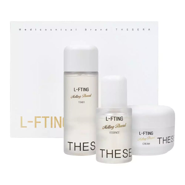 THESERA L-FTING rinkinys – tonikas, esencija ir kremas