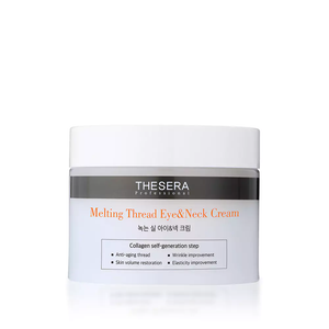 THESERA Melting Thread paakių ir kaklo kremas, 100ml, ant balto fono
